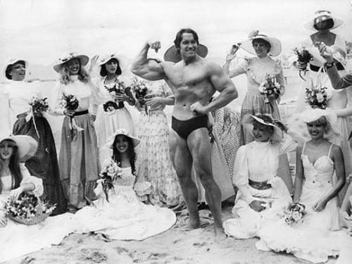 40 фотографий железного Арни, которые вас удивят