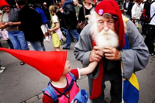 В Копенгагене  прошёл конгресс Санта-Клаусов и Дедов Морозов