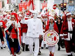 В Копенгагене  прошёл конгресс Санта-Клаусов и Дедов Морозов