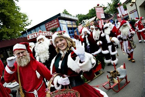 В Копенгагене  прошёл конгресс Санта-Клаусов и Дедов Морозов