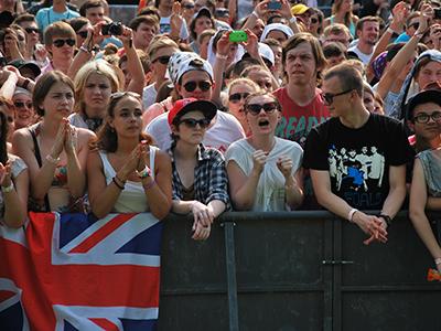 В парке Горького прошел музыкальный "Субботник"