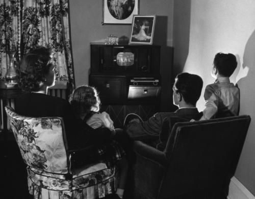 1940-е годы: начало семейного телевидения.