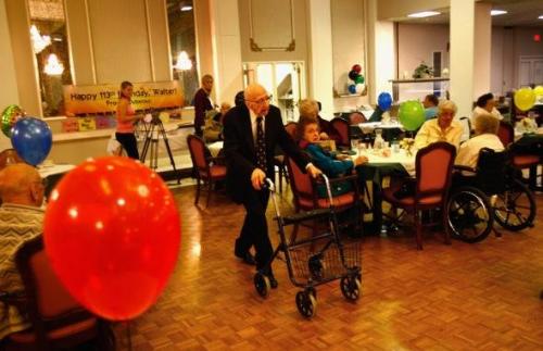 Самый старый мужчина в мире отметил 113-летие