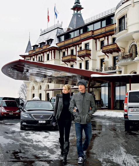 Плющенко и Рудковская уединились в Швейцарии