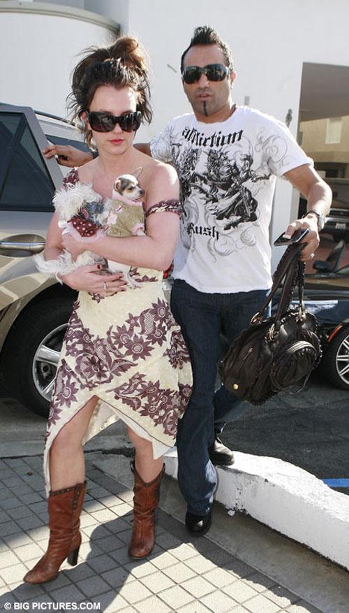 Бритни Спирс не смогла дойти до зала суда