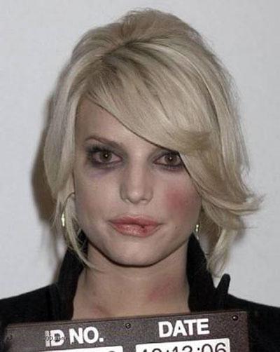 Звёздные лица, избитые в полиции