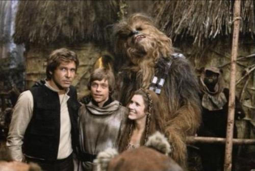 Как снимали "Звездные Войны": уникальные кадры