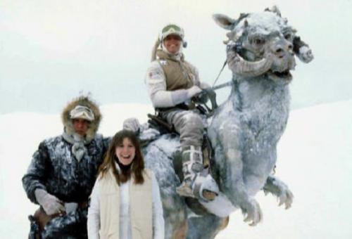 Как снимали "Звездные Войны": уникальные кадры