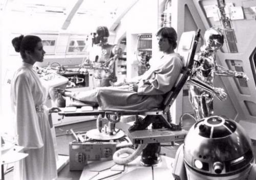 Как снимали "Звездные Войны": уникальные кадры