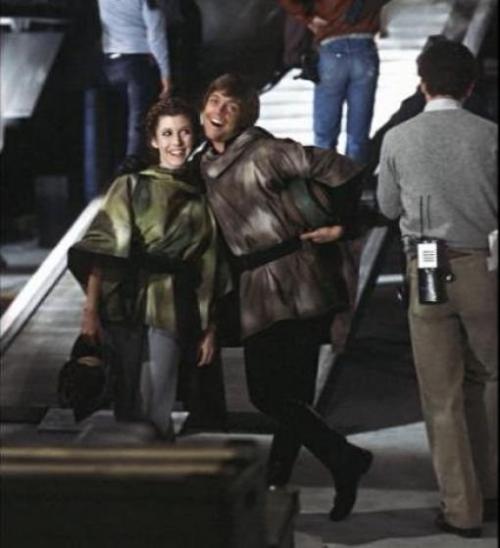 Как снимали "Звездные Войны": уникальные кадры