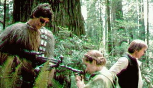 Как снимали "Звездные Войны": уникальные кадры