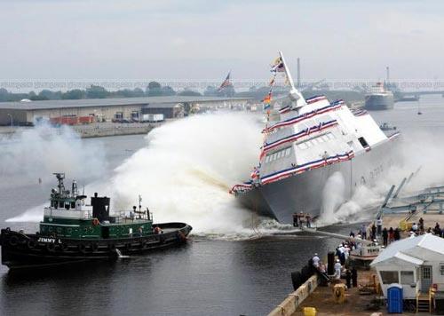 Новый военный корабль создан в США