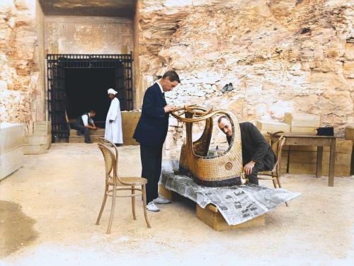 Открытие гробницы Тутанхамона в 1922 году: уникальные фото