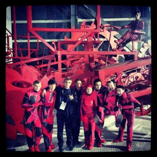 За кулисами церемонии открытия Олимпиады в Сочи