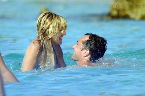 Сиенна Миллер и Джуд Лоу предались безудержным ласкам