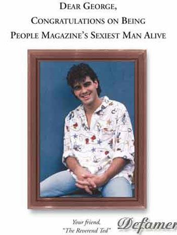 Клуни отомстил Брэду Питту, показав его юношеские фото