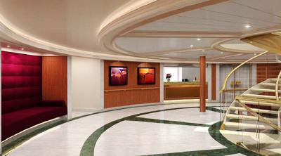 32000-тонный пассажирский корабль преодолел барьер Темзы