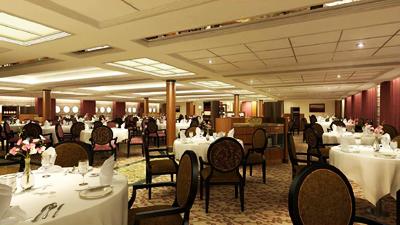 32000-тонный пассажирский корабль преодолел барьер Темзы