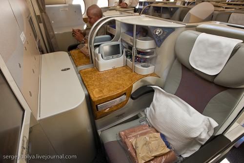 Фантастический Airbus А380: взгляд изнутри