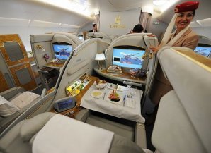 Фантастический Airbus А380: взгляд изнутри