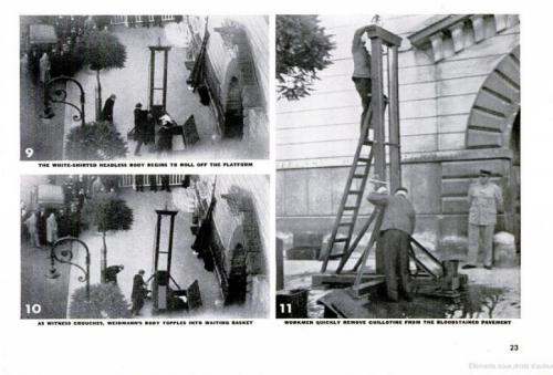 Отголоски средневековья в 1939: последняя публичная казнь на гильотине