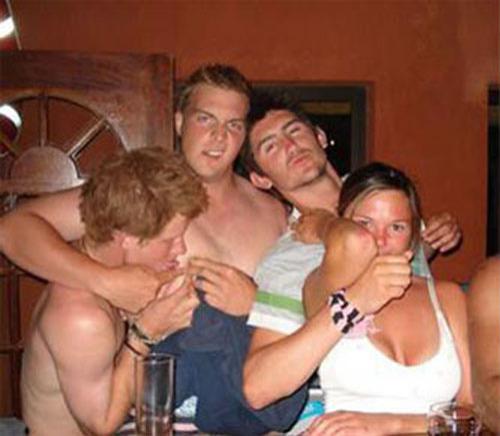 Английские принцы запили горькую