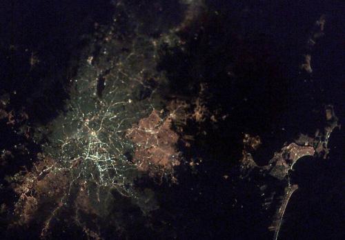 Лучшие ночные фотографии Земли, сделанные из космоса