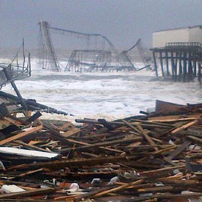 Уникальные фото: эпицентр урагана Сэнди глазами очевидцев