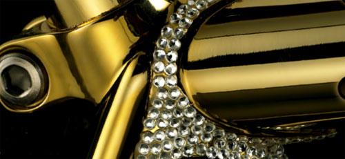 Скандинавские дизайнеры изобрели велосипед … из золота