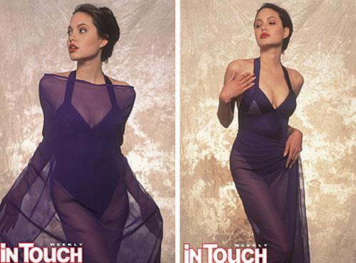 Опубликованы пикантные фото 16-летней Анджелины Джоли