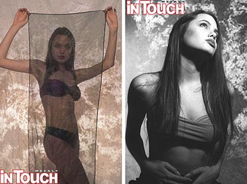 Опубликованы пикантные фото 16-летней Анджелины Джоли