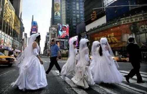 Жадные невесты взяли штурмом Нью-Йорк