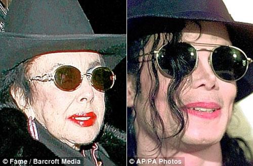 Элизабет Тейлор перевоплотилась в Майкла Джексона