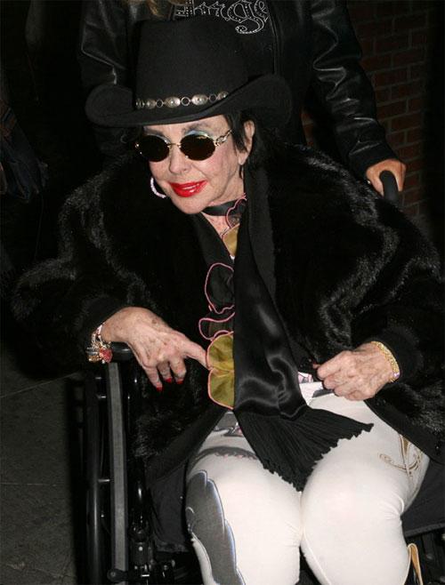 Элизабет Тейлор перевоплотилась в Майкла Джексона