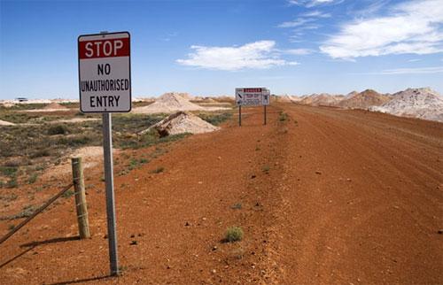 Опаловый город под землёй