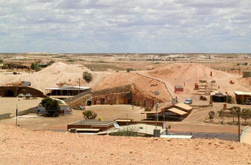 Опаловый город под землёй