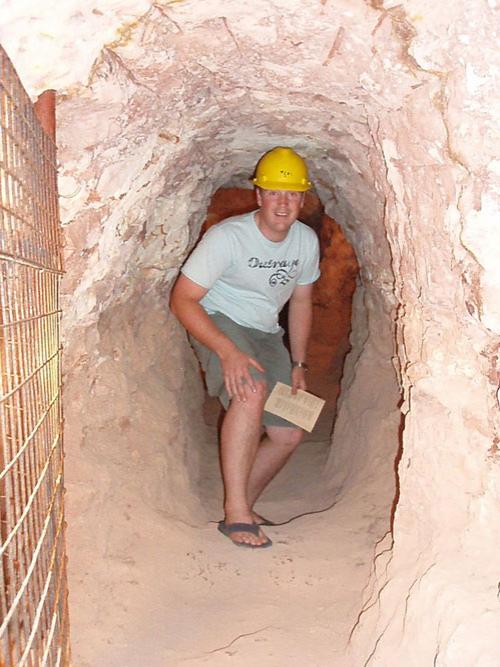 Опаловый город под землёй