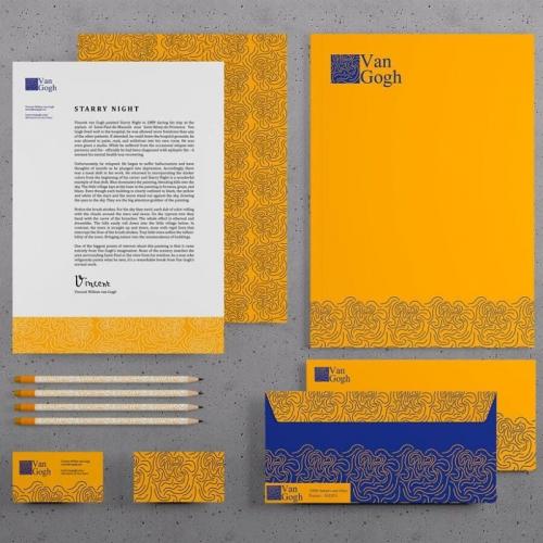 Как выглядели бы логотипы знаменитых художников, будь они нашими современниками