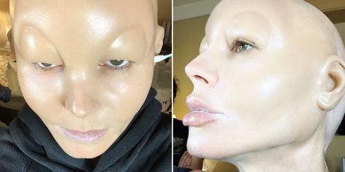 Чудеса грима делают звезд неузнаваемыми: фото до и после