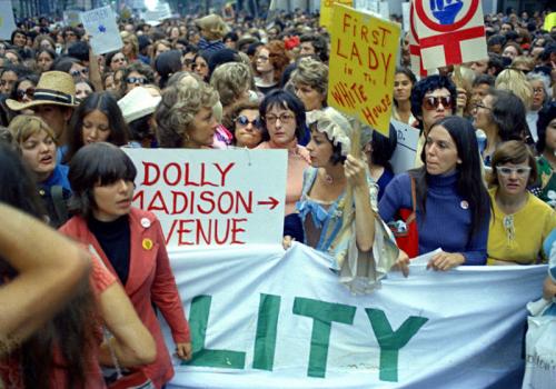 Как выглядели женские акции протеста в США 100 лет назад…и совсем недавно