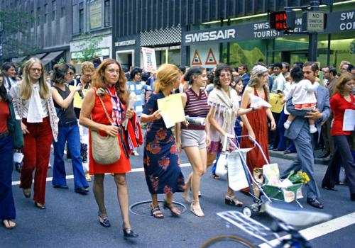 Как выглядели женские акции протеста в США 100 лет назад…и совсем недавно