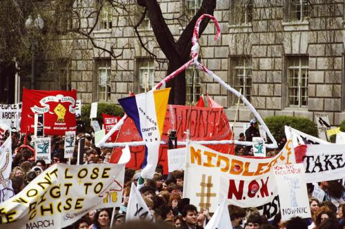 Как выглядели женские акции протеста в США 100 лет назад…и совсем недавно