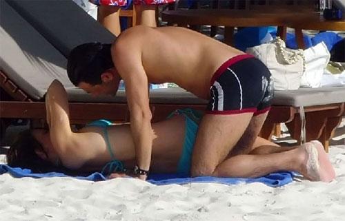 Джери Холливелл потеряла стыд на Мальдивах