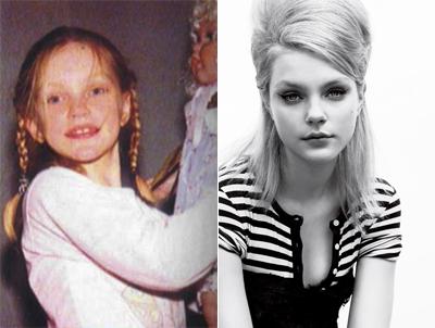 Супермодели в детстве и юности