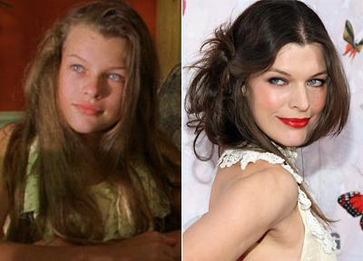 Супермодели в детстве и юности