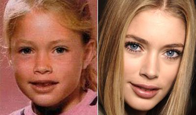 Супермодели в детстве и юности