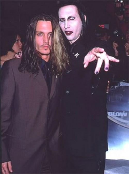 Джонни Депп с «коллегами по цеху»