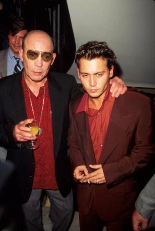 Джонни Депп с «коллегами по цеху»