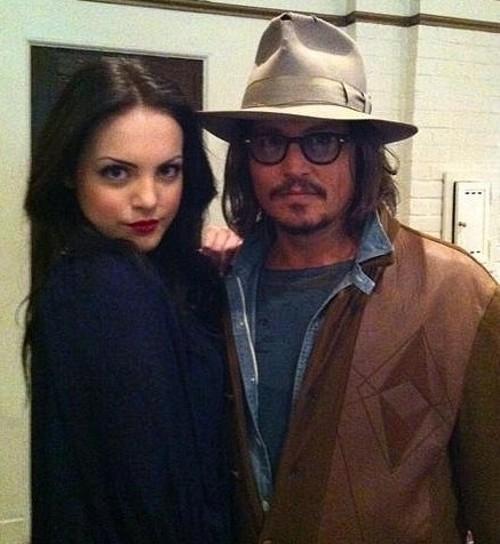 Джонни Депп с «коллегами по цеху»