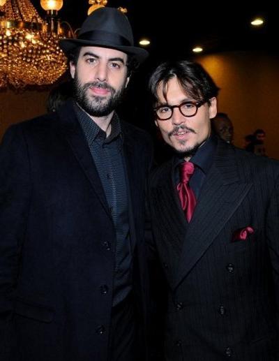 Джонни Депп с «коллегами по цеху»